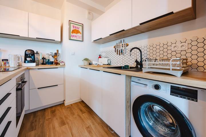 Entire apartment, Le Reflet Rennais - Avec parking privé et terrasse in Rennes, Rennes region