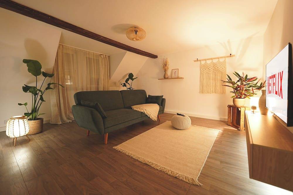 Open, cozy apartment in house, on 2.5 floors - With living room, large bathroom, foto 12