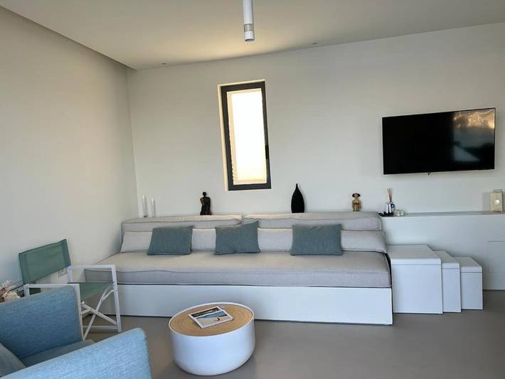 Villa pour 3 personnes, avec vue ainsi que piscine et balcon dans Milos - 4