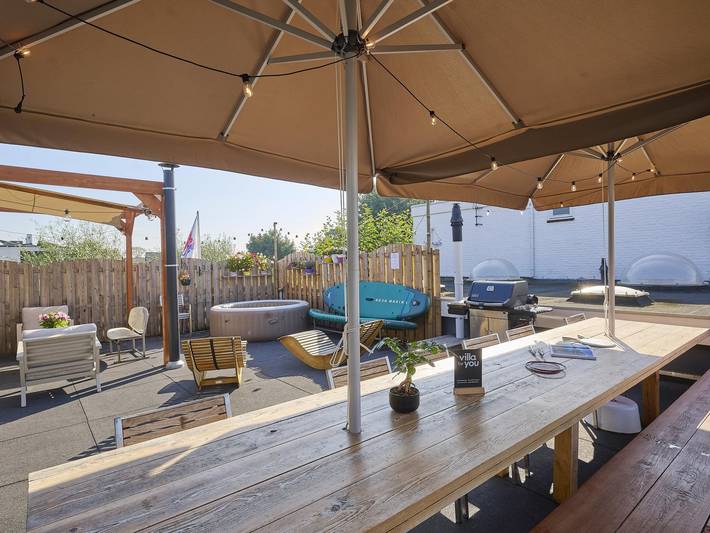Ganze Wohnung, Wohnung in Kaag mit Dachterrasse und Whirlpool in Kaag, Groene Hart