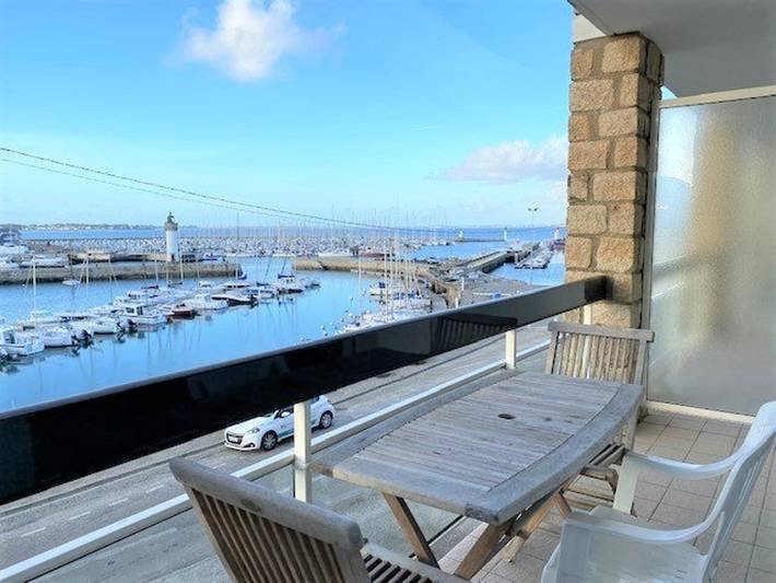 Gîte pour 4 personnes, avec terrasse dans Port Haliguen