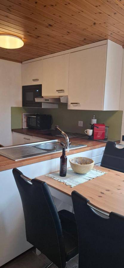 Gîte pour 4 personnes, avec vue ainsi que jardin et sauna, animaux acceptés à St. Niklaus - 3
