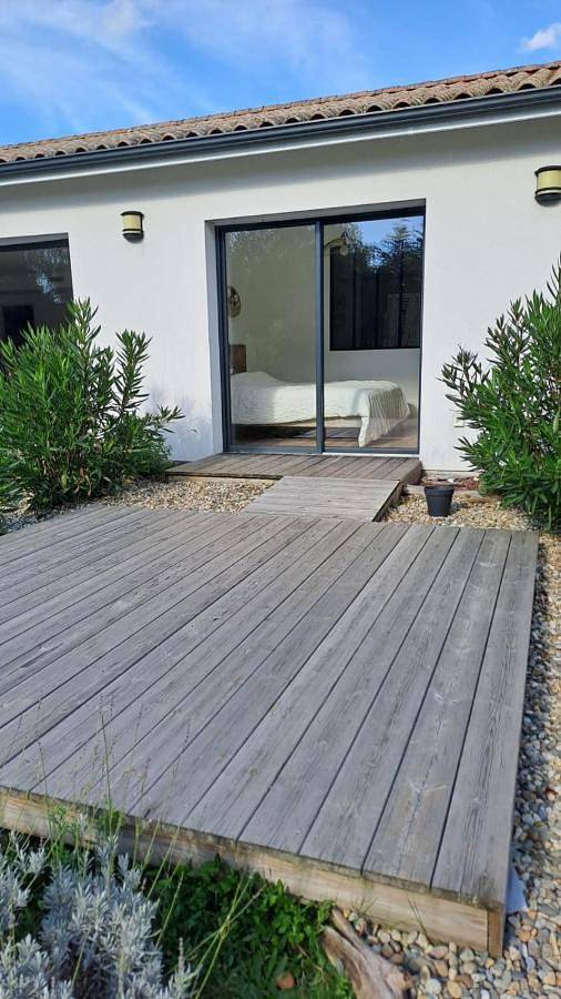 Chambre d’hôte pour 2 personnes, avec jardin ainsi que vue et terrasse à Hourtin - 4