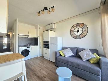 Gîte pour 2 personnes, avec balcon, animaux acceptés dans Thermes Athéna
