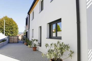 Gîte pour 6 personnes, avec balcon et jardin à Beblenheim