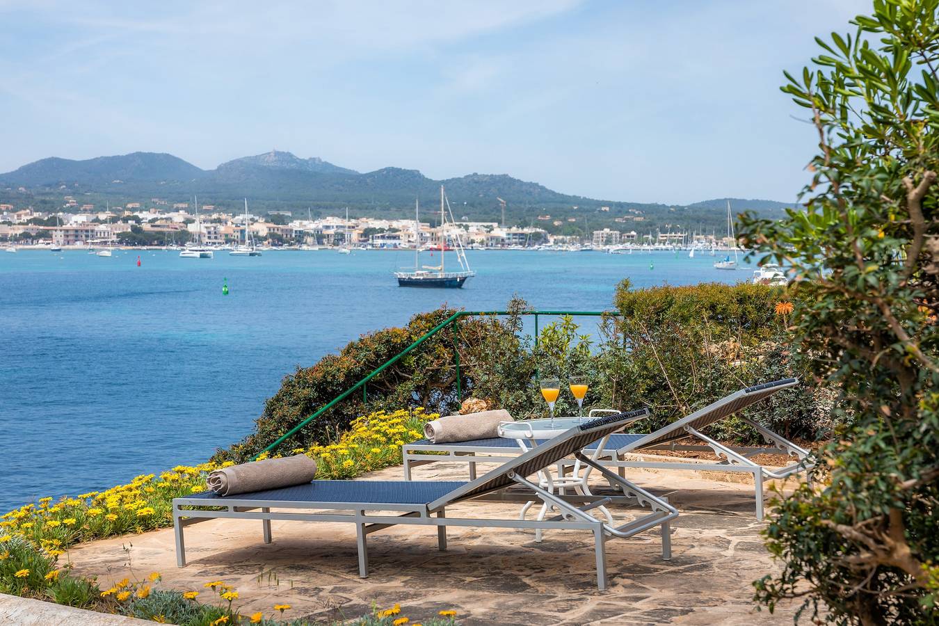 Ferienhaus Es Niu mit Meerblick, Garten und Wlan in Felanitx, Mallorca Süden
