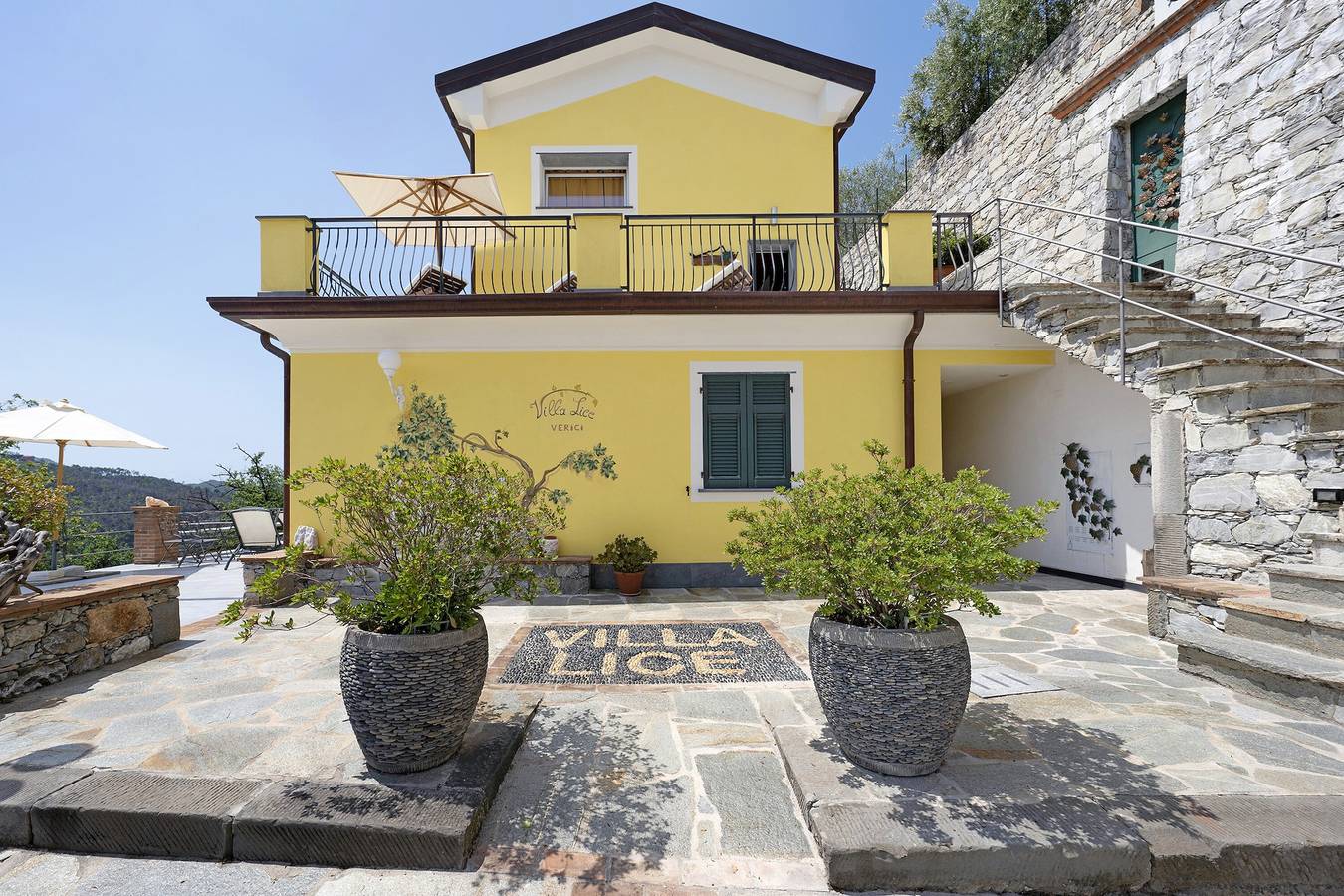 Appartamento intero, Appartamento 'Villa Lice - Vigneto' con vista sulle montagne, Wi-Fi e aria condizionata in Casarza Ligure, Riviera di Levante