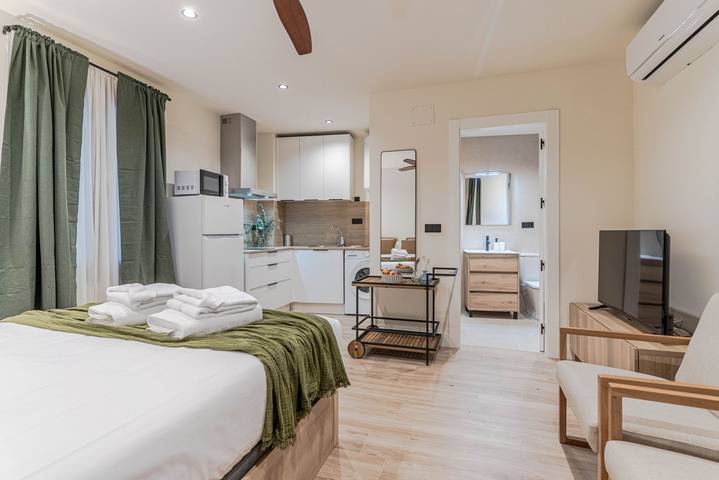 Apartamento entero, Suite Elvira Estudio moderno en el centro Granada in Centro-Sagrario, Granada