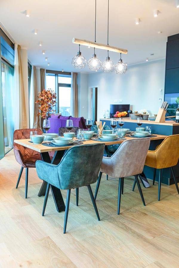 Ferienwohnung für 6 Personen, mit Balkon und Terrasse sowie Ausblick in Oldenburg