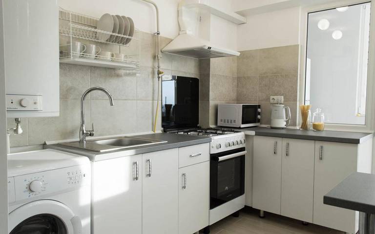 Apartament wakacyjny dla 4 osób, z balkon i widok w Odessa