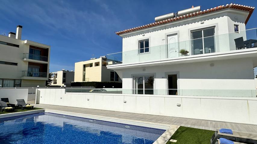 Casa de férias para 8 pessoas, com piscina e terraço, com animais de estimação em Ferreiras