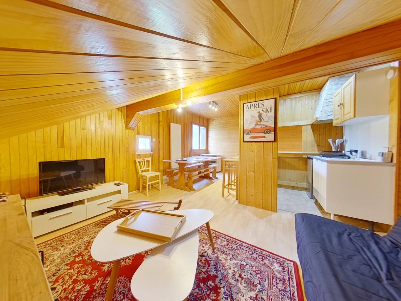 Appartement entier, Appartement cozy proche Suisse - 4 pers. in Les Rousses, Parc naturel régional du Haut-Jura