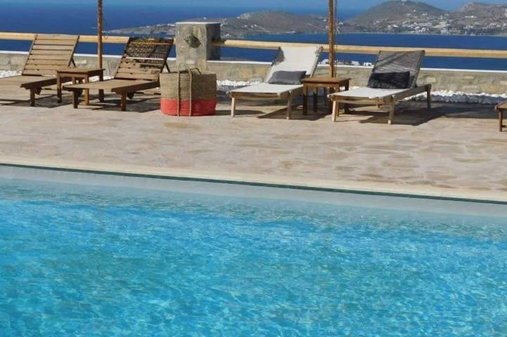 Ferienhaus für 25 Personen, mit Pool und Terrasse, mit Haustier auf Paros