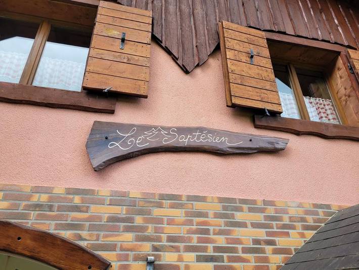 Gîte pour 6 personnes, avec jardin et vue, animaux acceptés à Ban-de-Sapt - 4