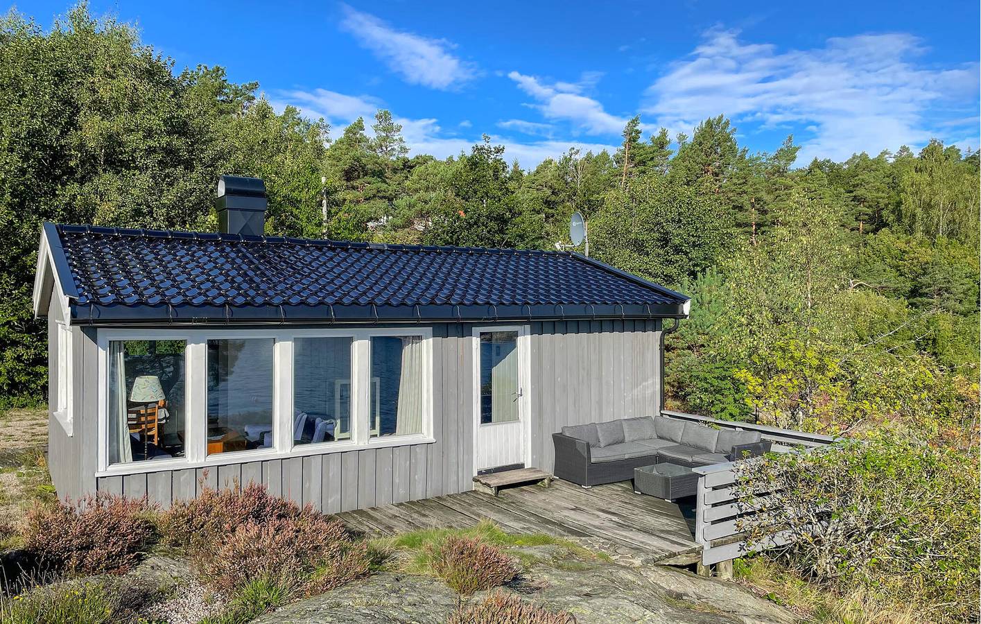 Ferienhaus für 6 Personen mit Garten in Arendal