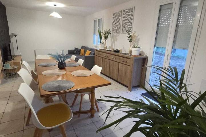 Location de vacances pour 10 personnes, avec Jardin dans Dunes