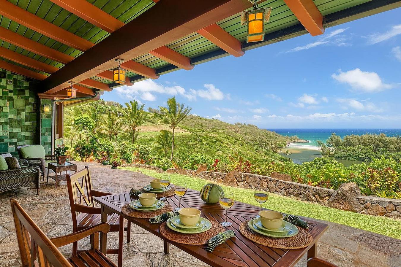 Sea Song in Kilauea with 4 bedrooms and 4 bathrooms in Kalihiwai, Kauai