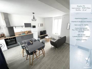 Gîte pour 2 personnes à Gond-Pontouvre