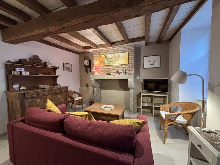 Gîte pour 4 personnes, avec jardin et terrasse, animaux acceptés à Charroux (Auvergne)
