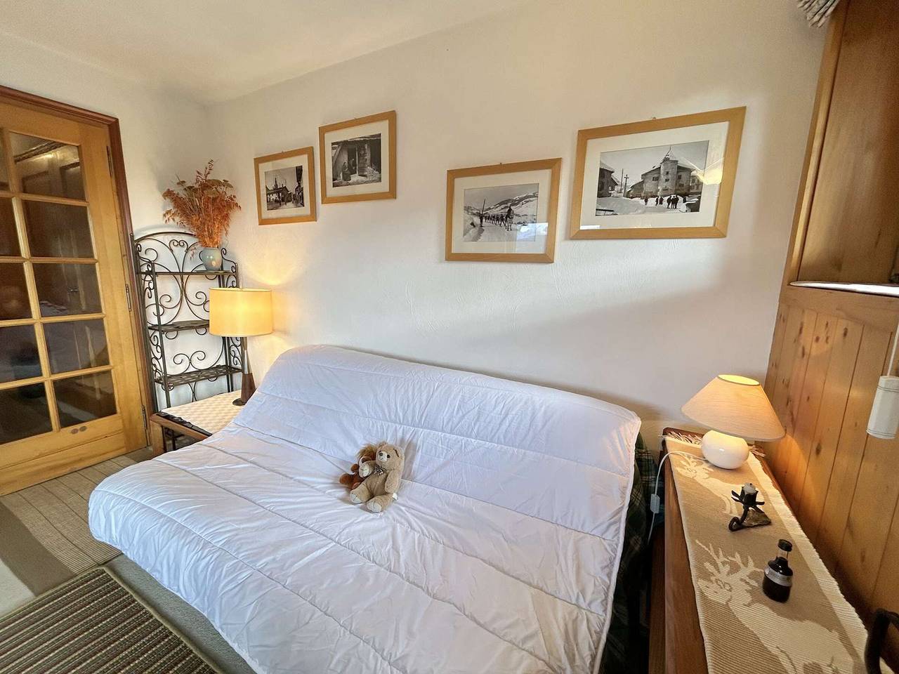 Appartement entier, Appartement 2 pièces avec balcon, Megève, 4 couchages in Megève, Pays du Mont-Blanc