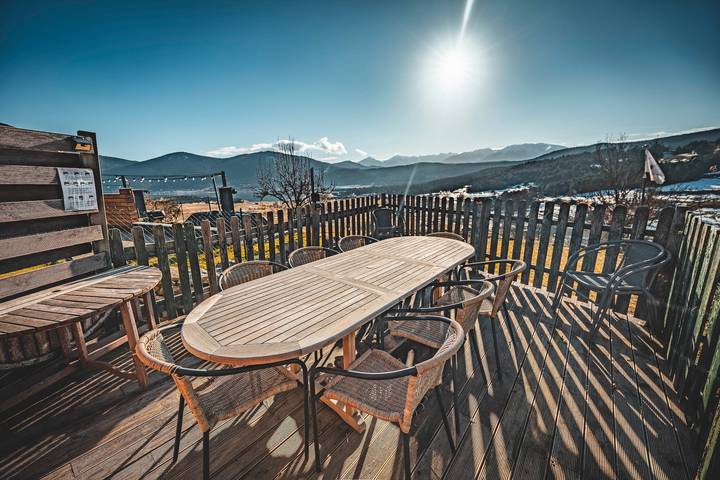 Ferienhaus für 6 Personen, mit Seeblick in Frankreich