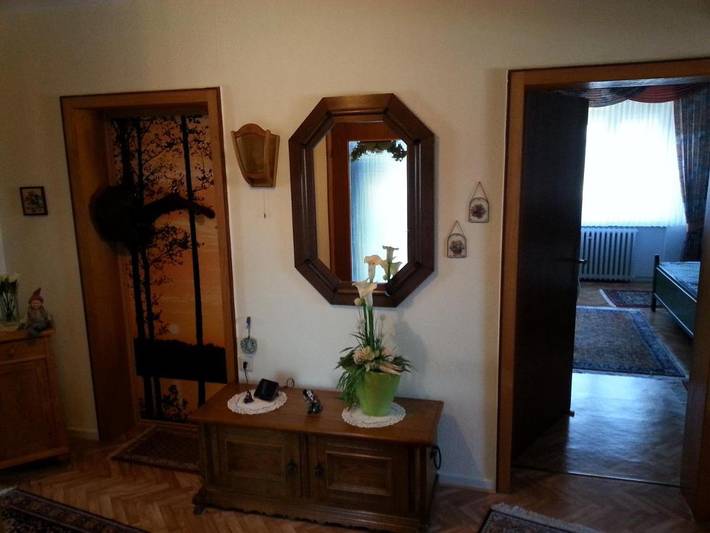 Ferienwohnung für 7 Personen, mit Balkon und Terrasse sowie Ausblick in Schauenburg