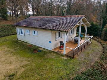 Chalet pour 4 personnes, avec jardin, animaux acceptés en Dordogne