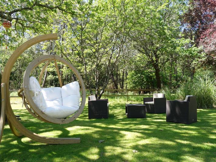 Location de vacances pour 7 personnes, avec jardin ainsi que terrasse et vue à Ploemel - 4