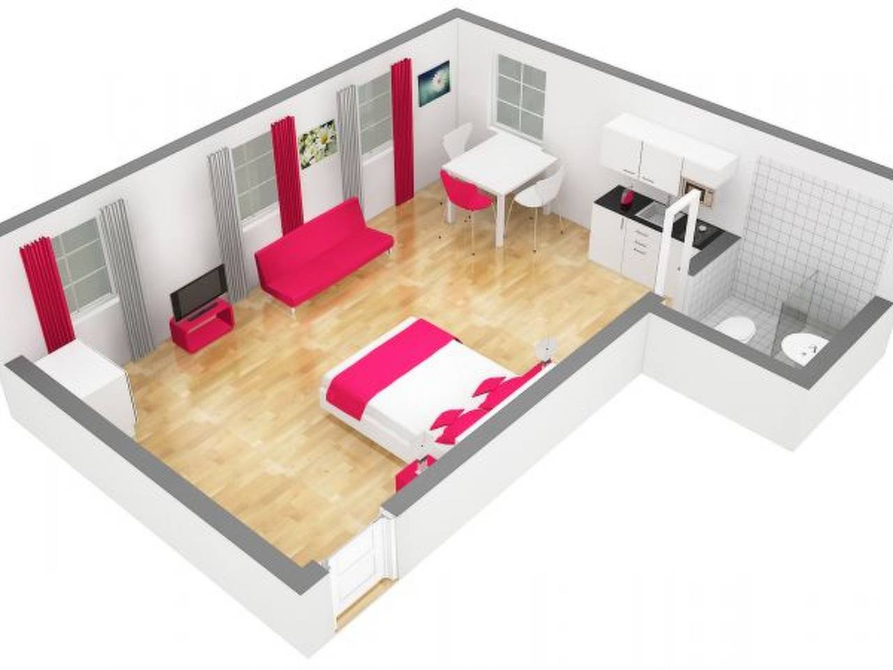 Ganze Wohnung, Ferienwohnung für 4 Personen in Zug, Kanton Zug