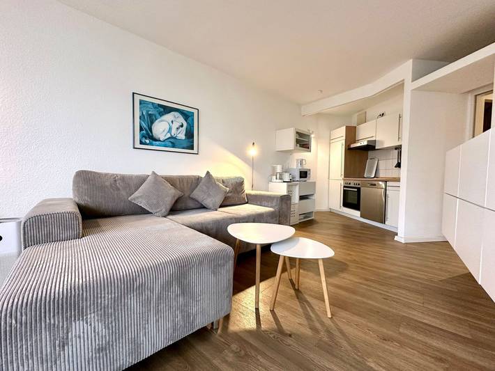 Ferienwohnung für 4 Personen, mit Balkon und Pool sowie Sauna und Whirlpool, mit Haustier in Dorum-Neufeld