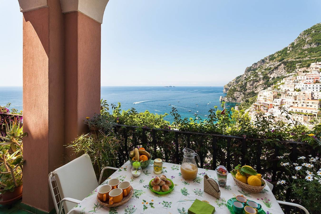 Casa de vacaciones para 5 personas con balcón in Positano, Costa Amalfitana