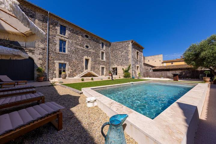 Gîte pour 4 personnes, avec vue ainsi que jardin et piscine à Caux - 3
