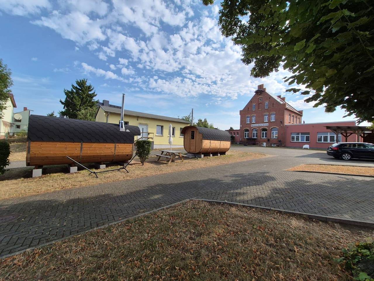 Ganze Ferienwohnung, Camping im Fass - Camping im Fass in Bad Dürrenberg, Saale-Unstrut