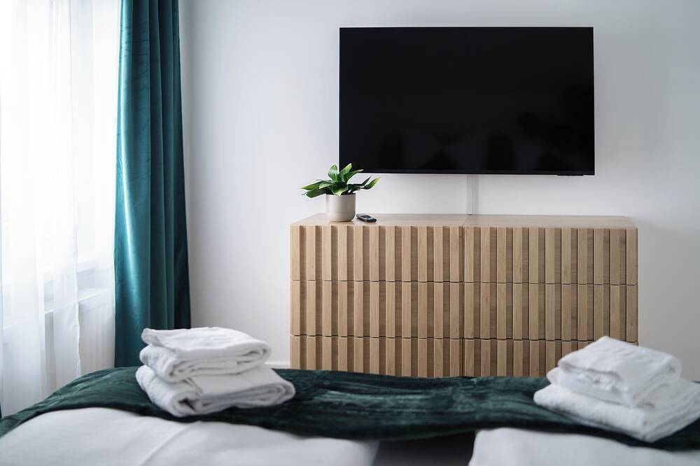 Ganze Wohnung, Modernes, zentrales Apartment mit Boxspringbett und Waschmaschine in Zirndorf, Franken