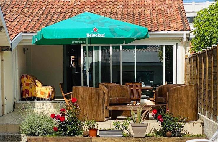 Maison de vacances pour 8 personnes, avec jardin à Mimizan