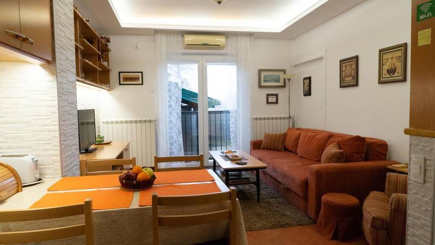 Apartamento de vacaciones para 4 personas, con vistas y jardín - 1