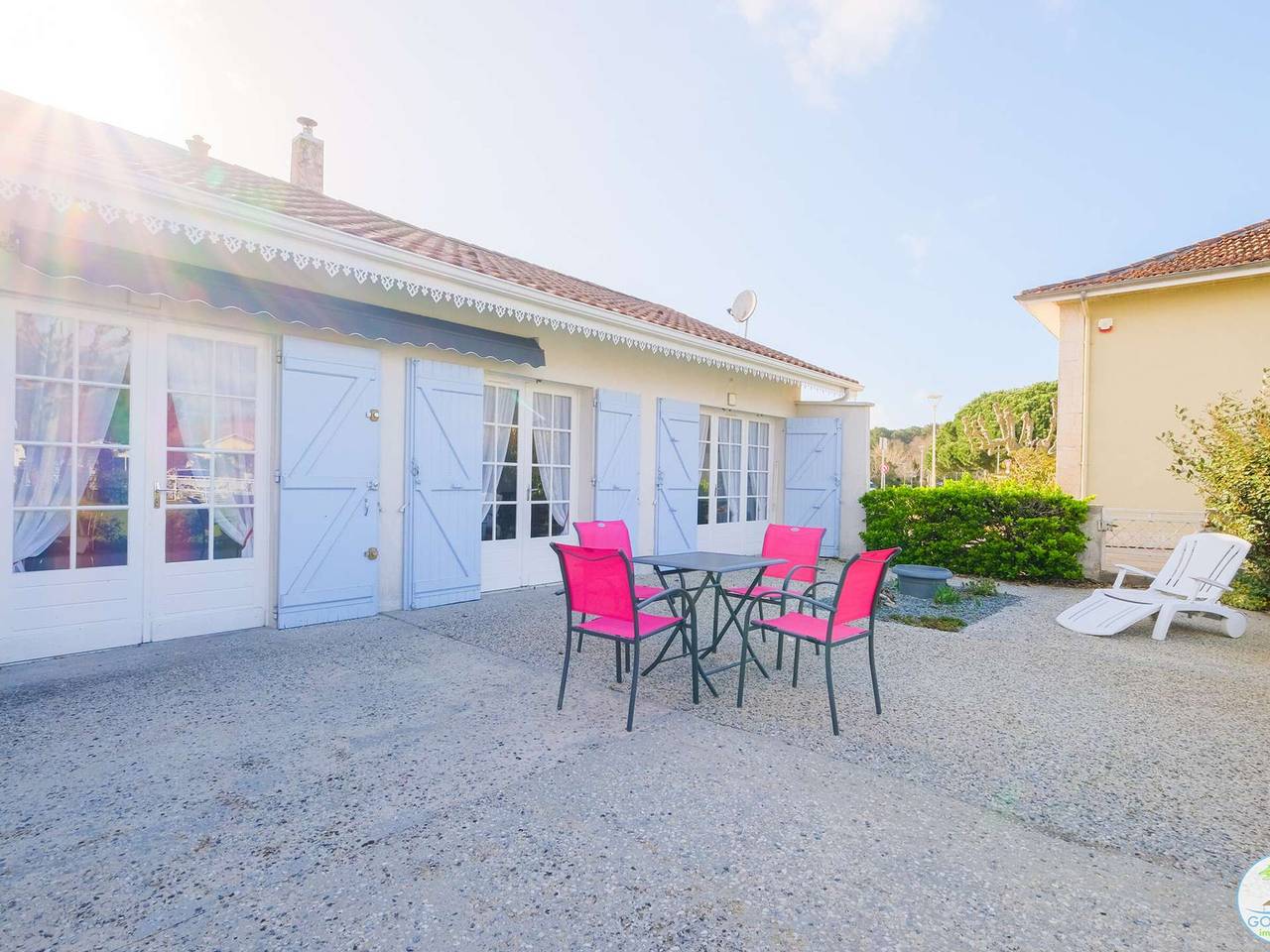 Charmantes Ferienhaus in Sanguinet: Garten, Terrasse, 6 Pers., Nahe Strand, 1 Stern in Sanguinet, Côte d’Argent