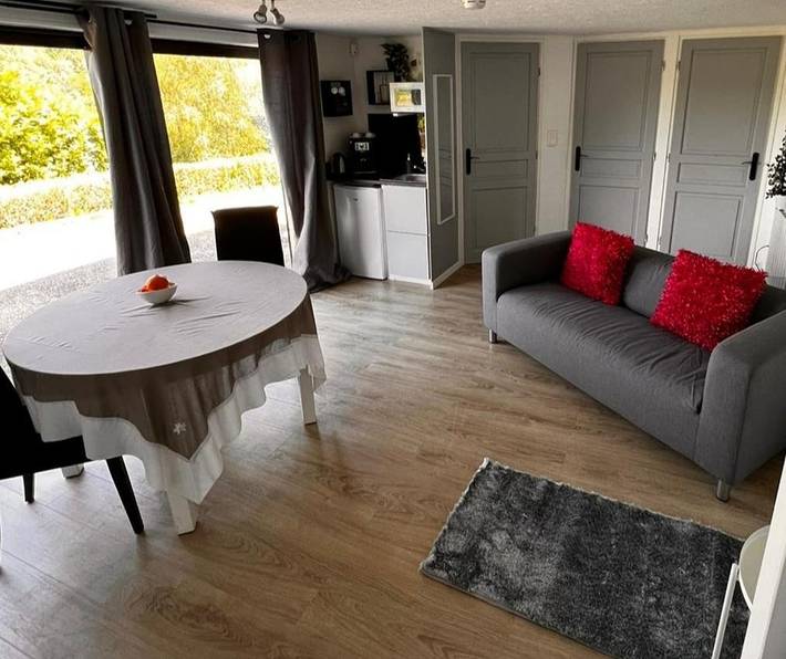 Chambre d’hôte pour 4 personnes, avec terrasse et vue