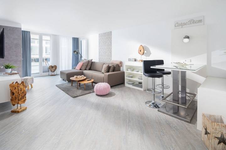 Ferienwohnung für 3 Personen, mit Terrasse auf den Ostfriesische Inseln