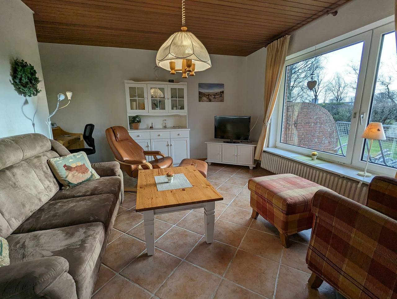Bungalow Ruhewinkel 2, mit eigenem Angelteich in Alkersum, Föhr