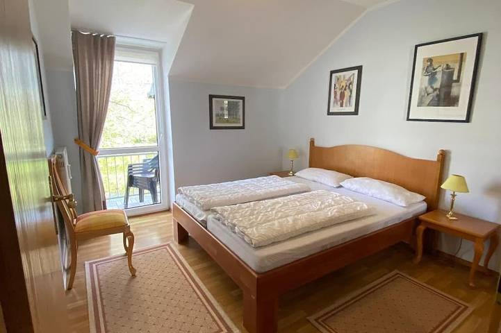 Ferienwohnung für 2 Personen, mit Balkon und Sauna, mit Haustier in Bad Kötzting