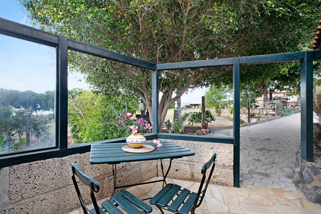 Apartamento entero, Apartamento "Casa Munay" con vistas al mar, terraza y jardín compartido in Granadilla de Abona, Tenerife Sur