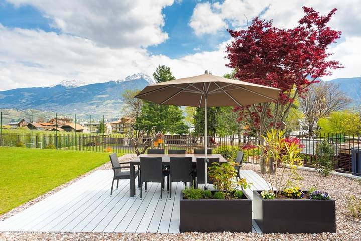 Ferienwohnung für 4 Personen, mit Garten und Ausblick in Marling - 4