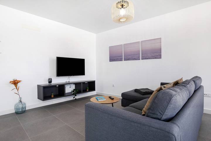 Appartement entier, Appartement de vacances 'Las Cuestitas Relax' avec vue montagne, terrasse privée et Wi-Fi in Pájara, Fuerteventura