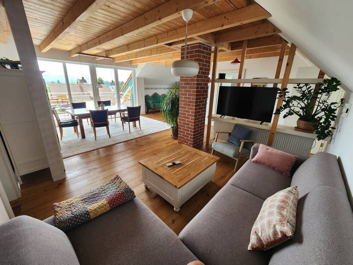 Ferienwohnung für 4 Personen, mit Balkon und Garten sowie Seeblick in Bodolz - 3