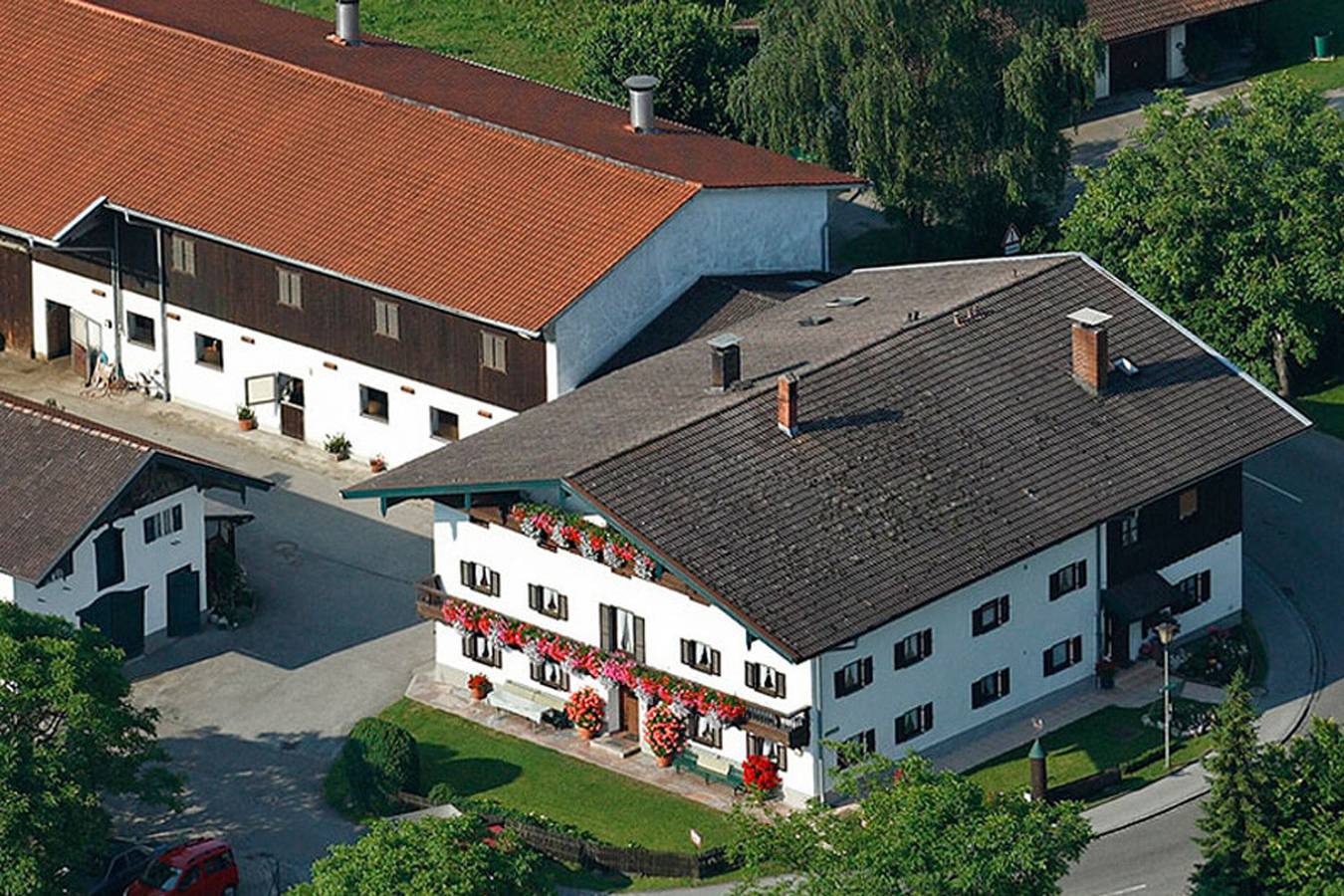 Bauernhof Daurerhof - Doppelzimmer I Dusche/Wc und Tv, ohne Frühstück in Kampenwand, Aschau im Chiemgau