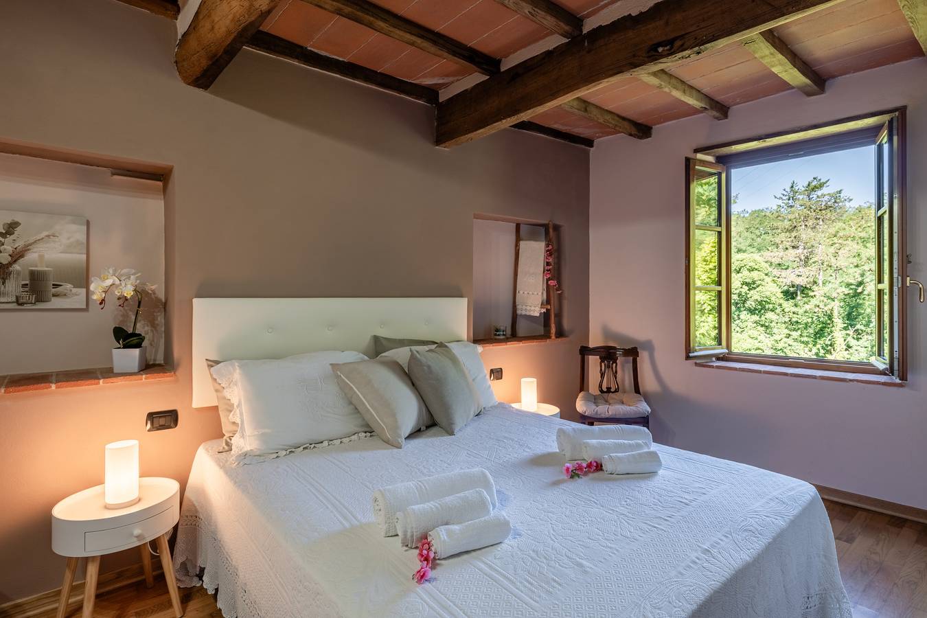 Ganze Wohnung, Apartment 'La Casina Di Francesca' mit Wlan und Parkplatz in Bagni di Lucca, Lucca Provinz