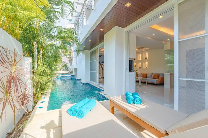 Villa für 6 Personen, mit Pool und Garten sowie Ausblick in Phuket