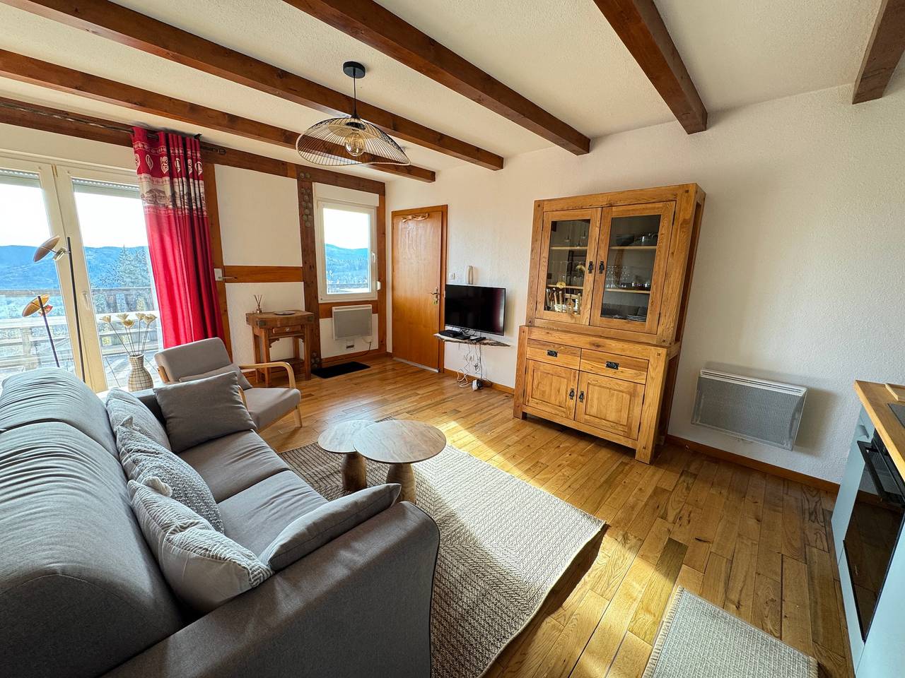 Apartamento entero, Gîte "Le Panorama": escapada acogedora en Soultzeren in Soultzeren, Parque natural regional de los Ballons des Vosges