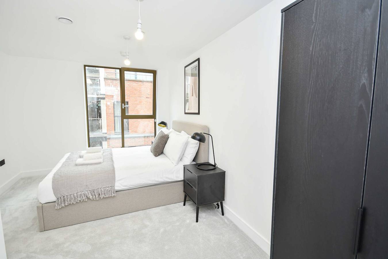 Entire apartment, Modern 1 Bed Flat in Central Manchester w Balcony in Manchester, Greater Manchester